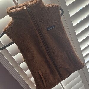 Patagonia Warm Brown Fleece Vest